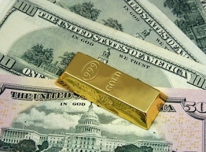 photo of money and gold bar