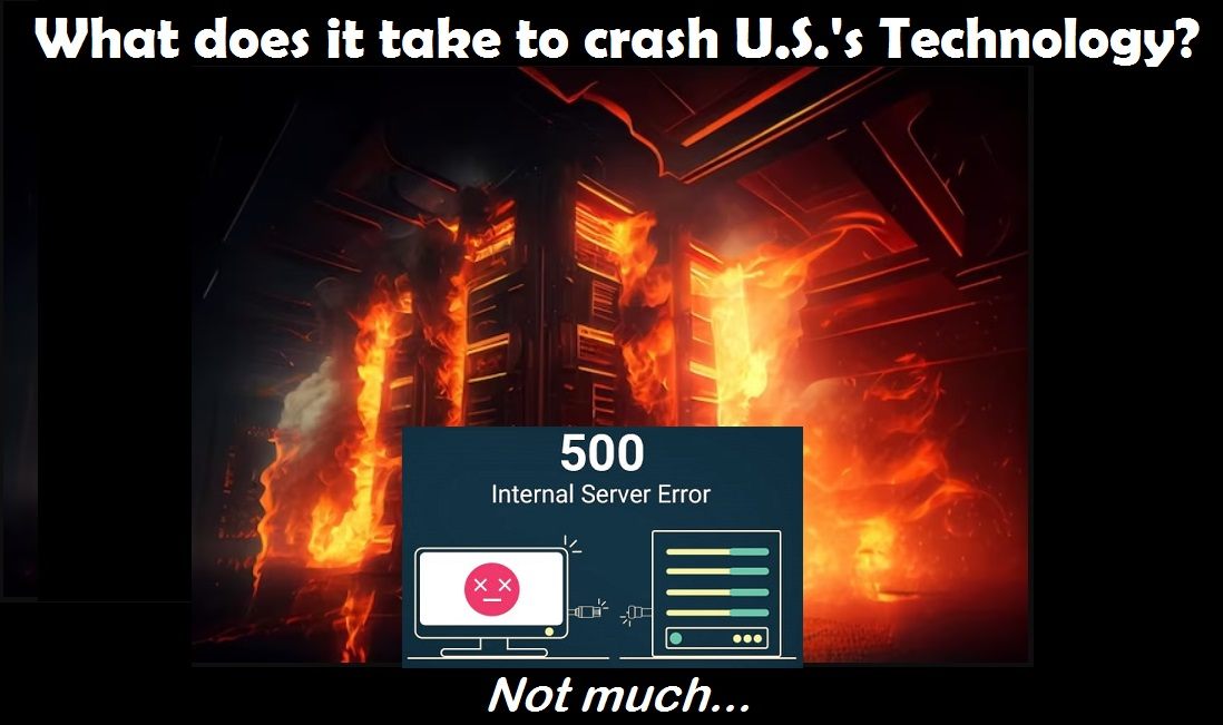 What does it take to crash the U.S.'s technology
