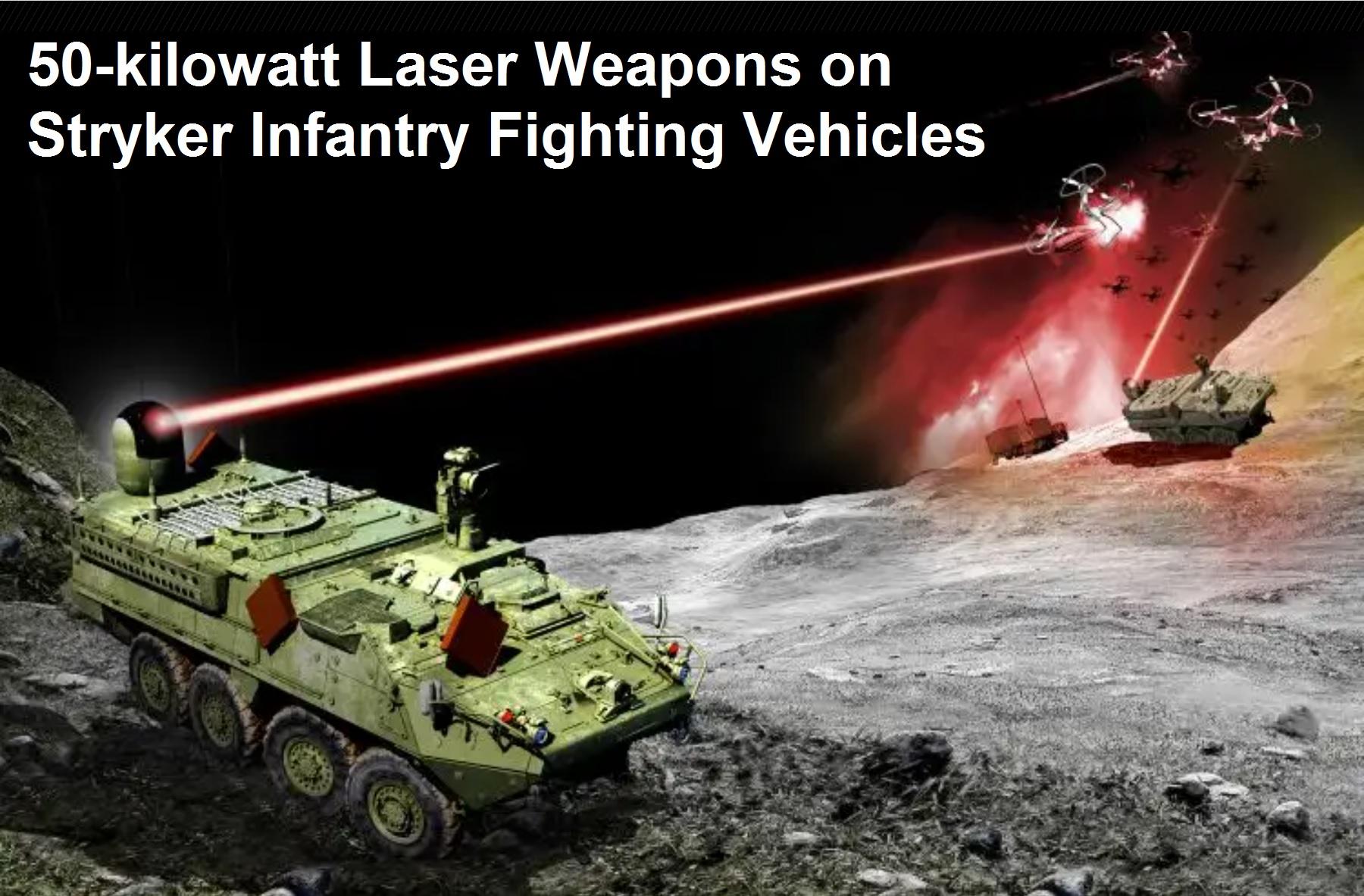 stryker laser energy weapons