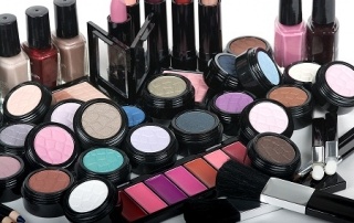 image of commercial cosmetics that may contain parabens