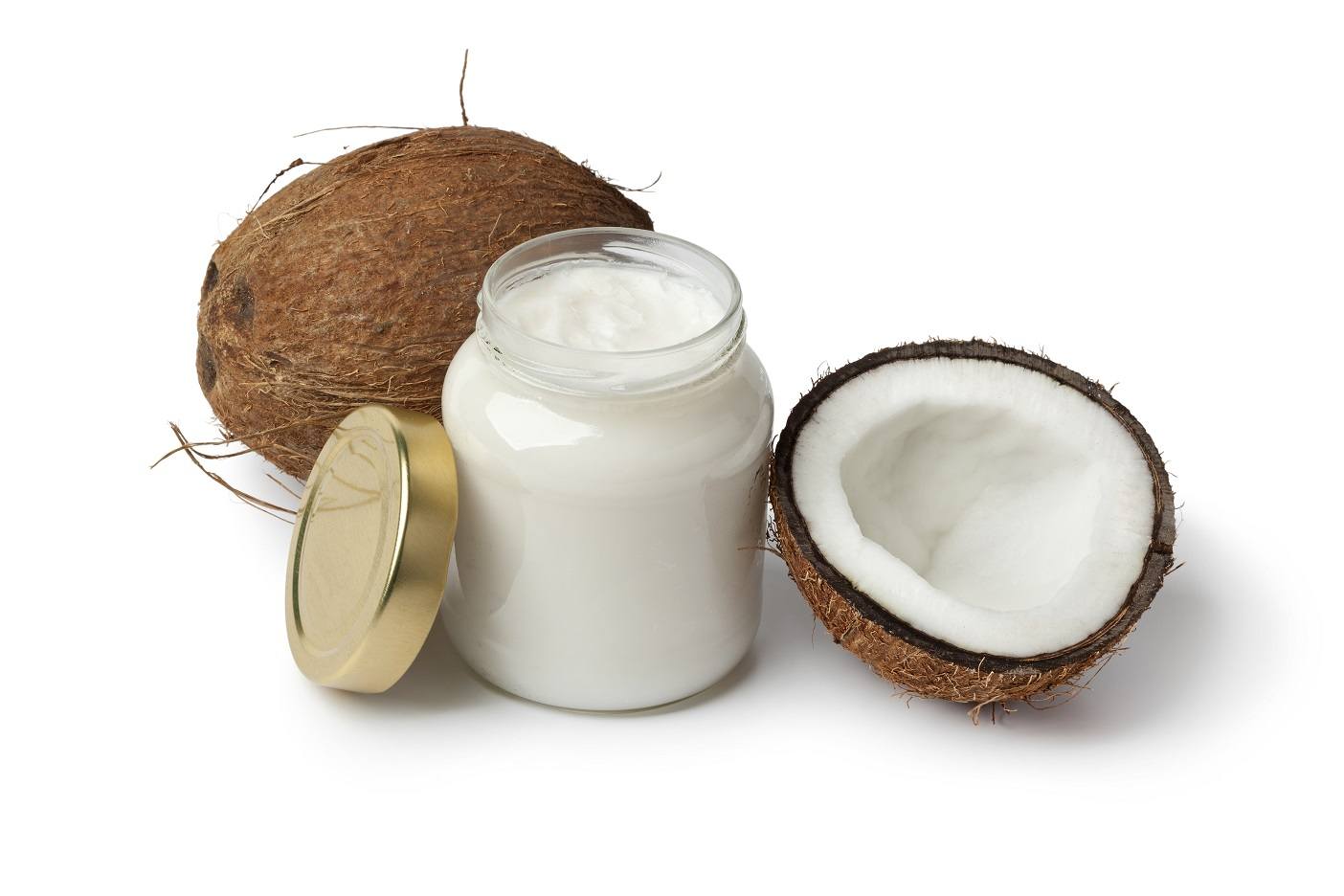 Coconut oil and fresh coconut