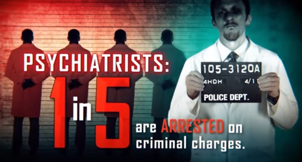 Psychiatrists Are Among Top Criminals in the U.S