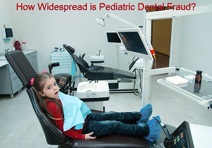 little girl is scared of dentist