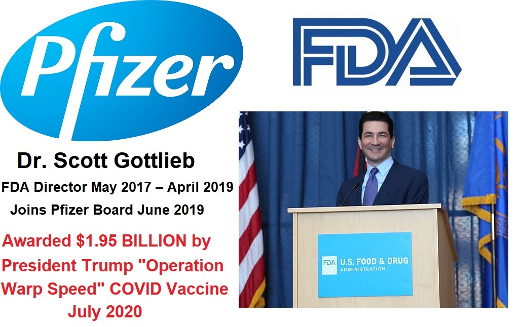 FDA Announces Deaths of Two Pfizer Vaccine Trial Participants as it Prepares to Issue Fast-track Authorization Gottlieb-fda-pfizer-warp-speed-covid-vaccine