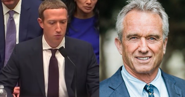 Robert F. Kennedy, Jr. Sues Facebook and So-Called “Fact-Checkers” Zuckerberg-Kennedy