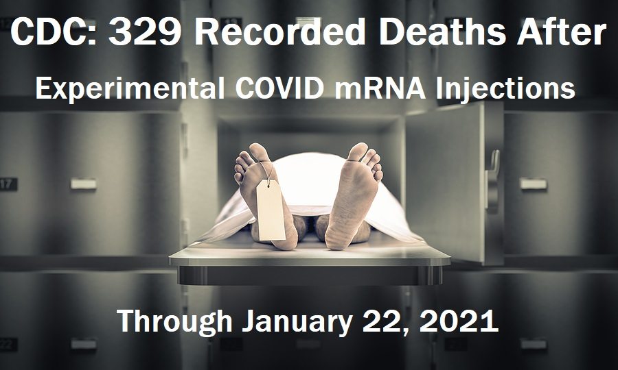 CDC: 329 Recorded Deaths So Far Following Experimental COVID mRNA Injections in the U.S. Dead-people-morgue-1.22.21