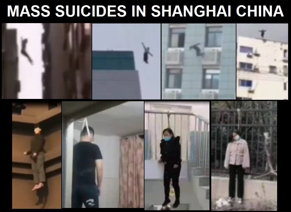 Massale zelfmoorden in Shanghai terwijl mensen verhongeren tijdens lockdowns