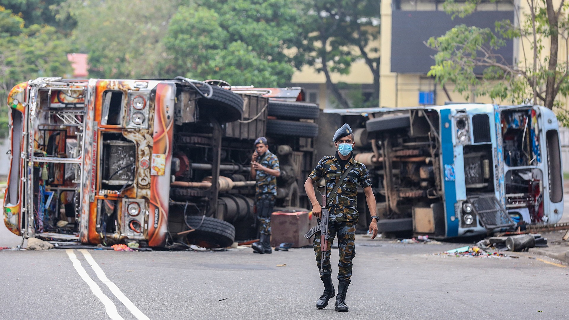 Unrest in Sri Lanka