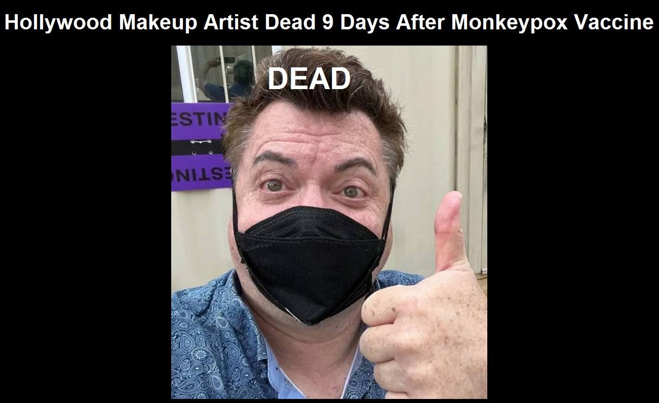 Hollywood Makeup Artist Dead 9 Days After Monkeypox Vaccine Michael-Mosher-2