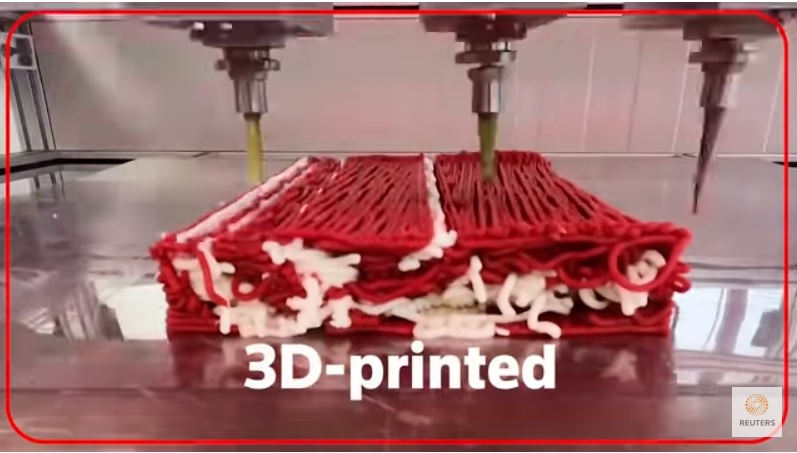 3D printed meat