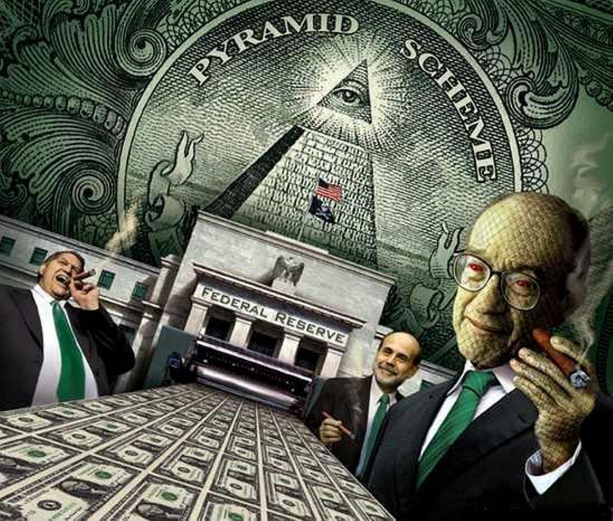 Fed pyramid scheme