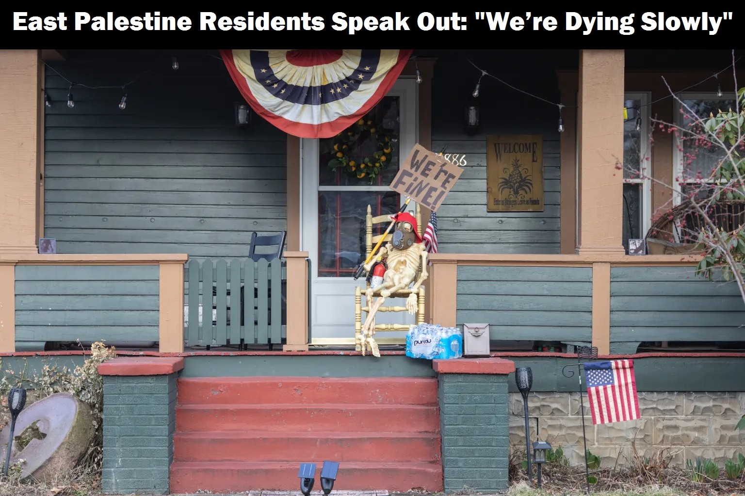 East Palestine Residents Speak Out
