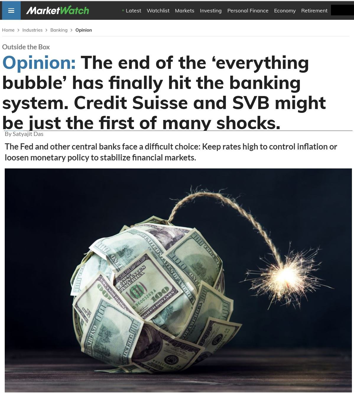 A New World Order is Emerging as the Davos Banking System Collapses