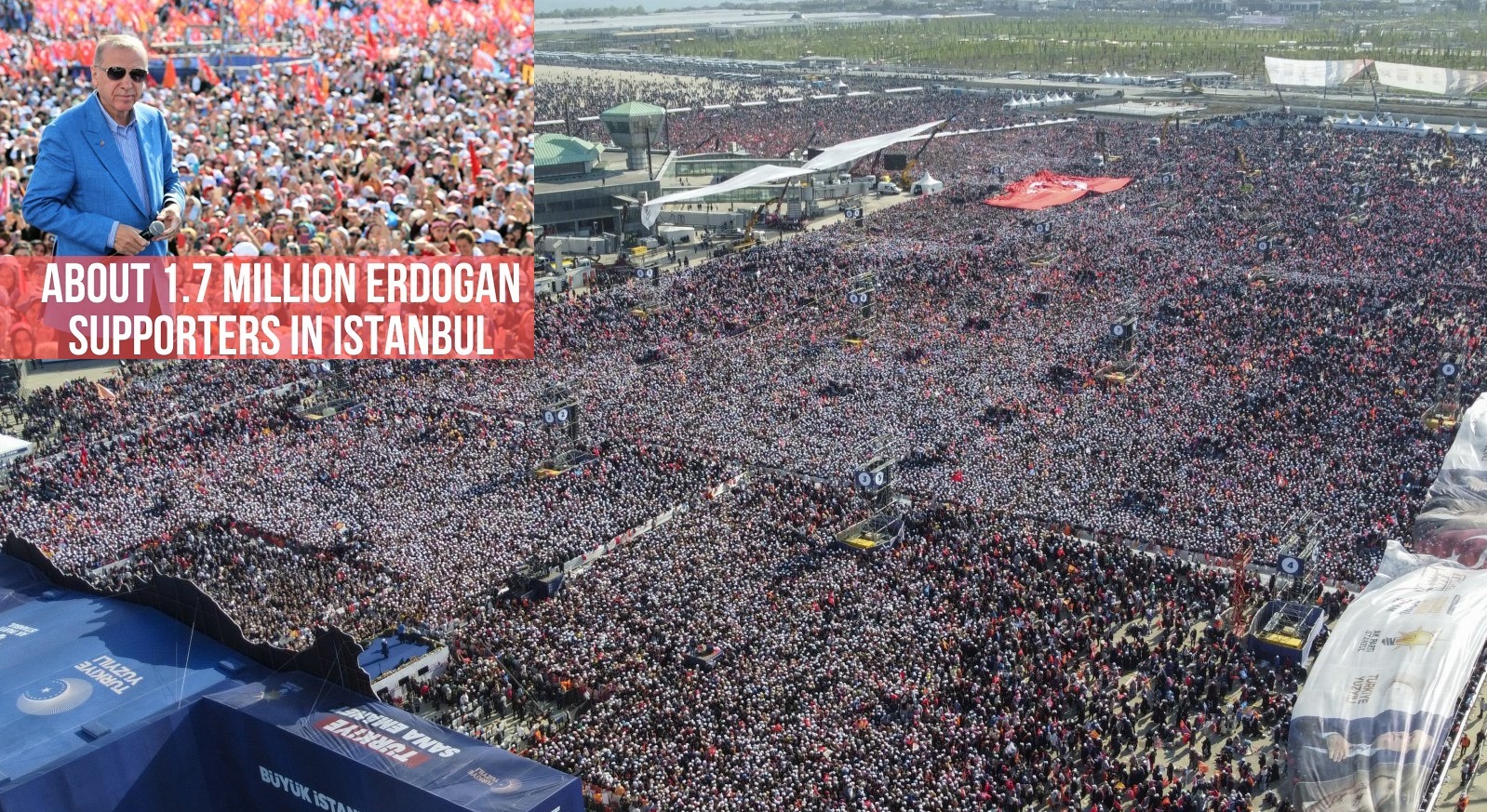 1.7 million Istanbul rally erdogan