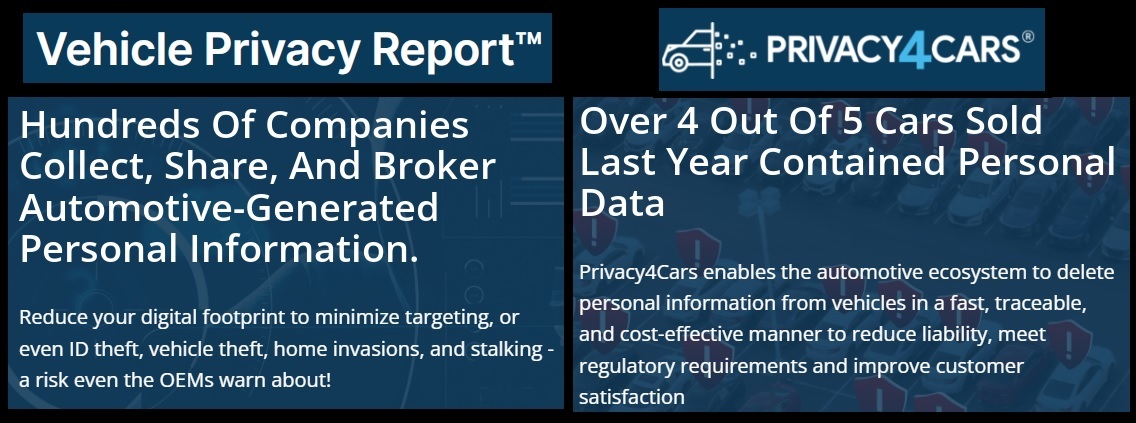 vehicle privacy report privacy 4 cars