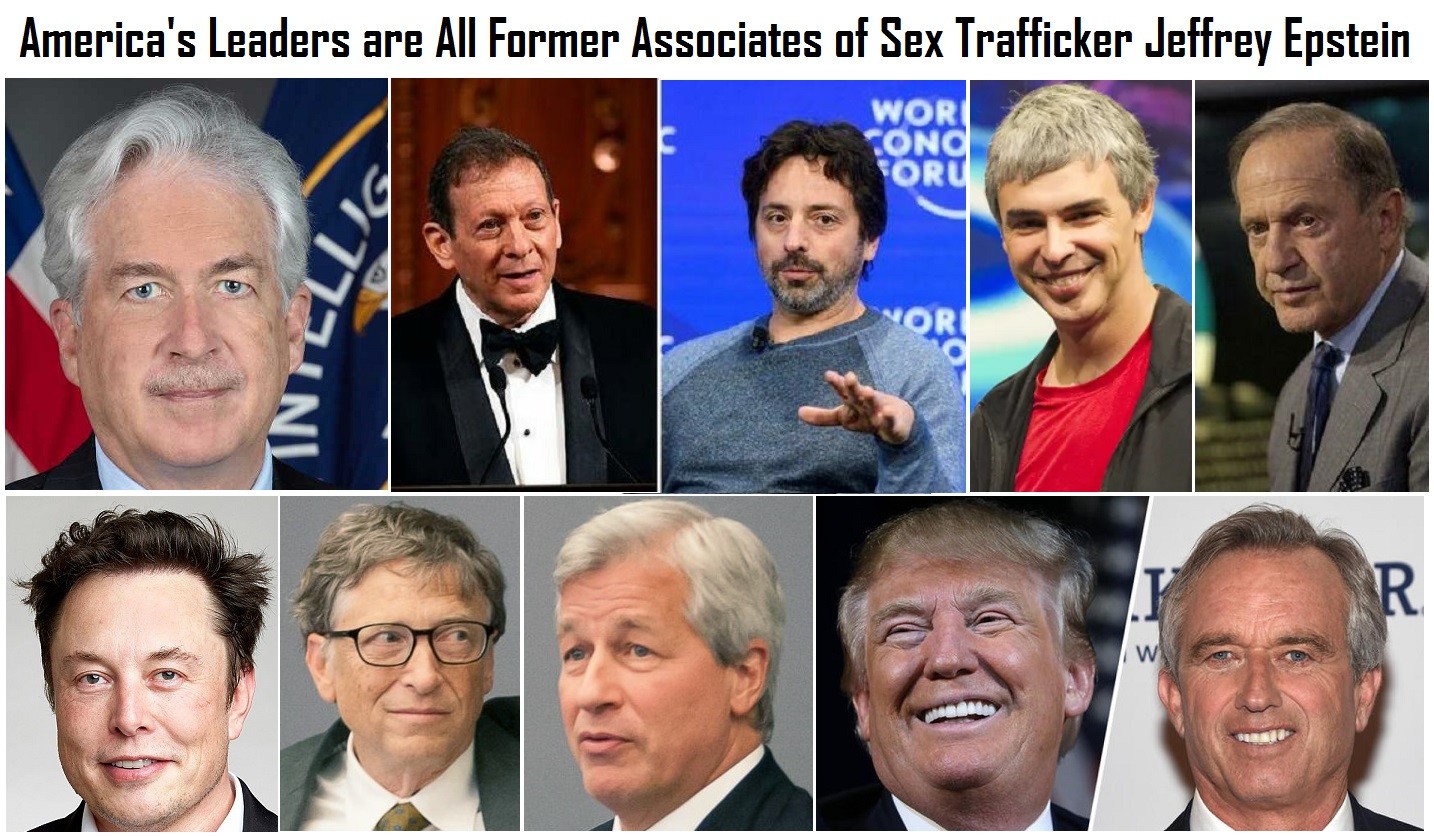 Americas leaders all former associates of Jeffrey Epstein