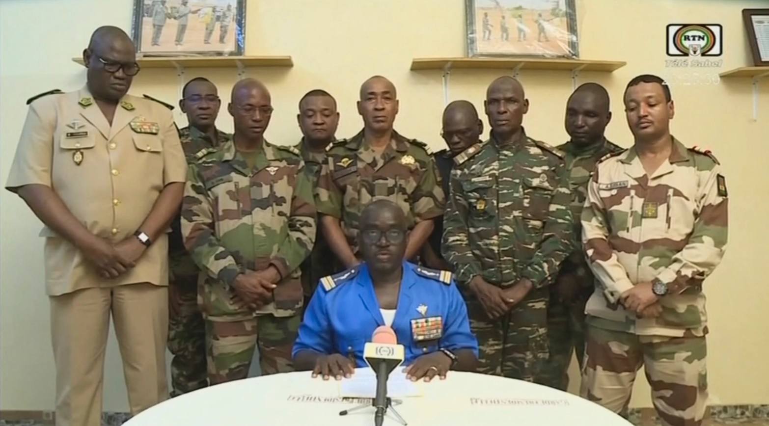 Niger Coup Leaders