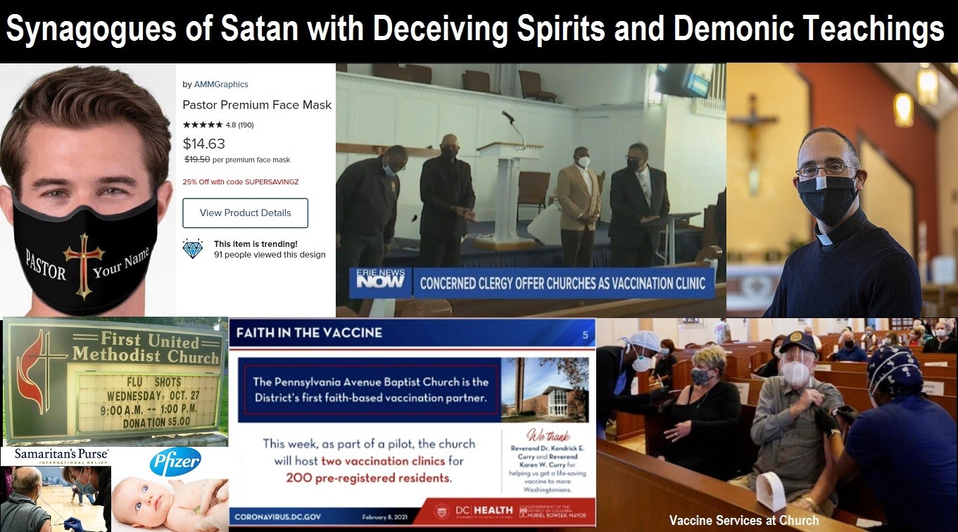 Synagogues of satan with deceiving spirits and demonic teachings 2