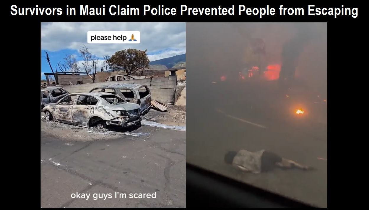 survivors maui police escape