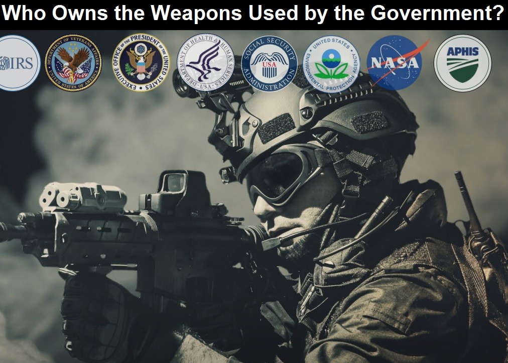 who owns the weapons used by the U.S. Government
