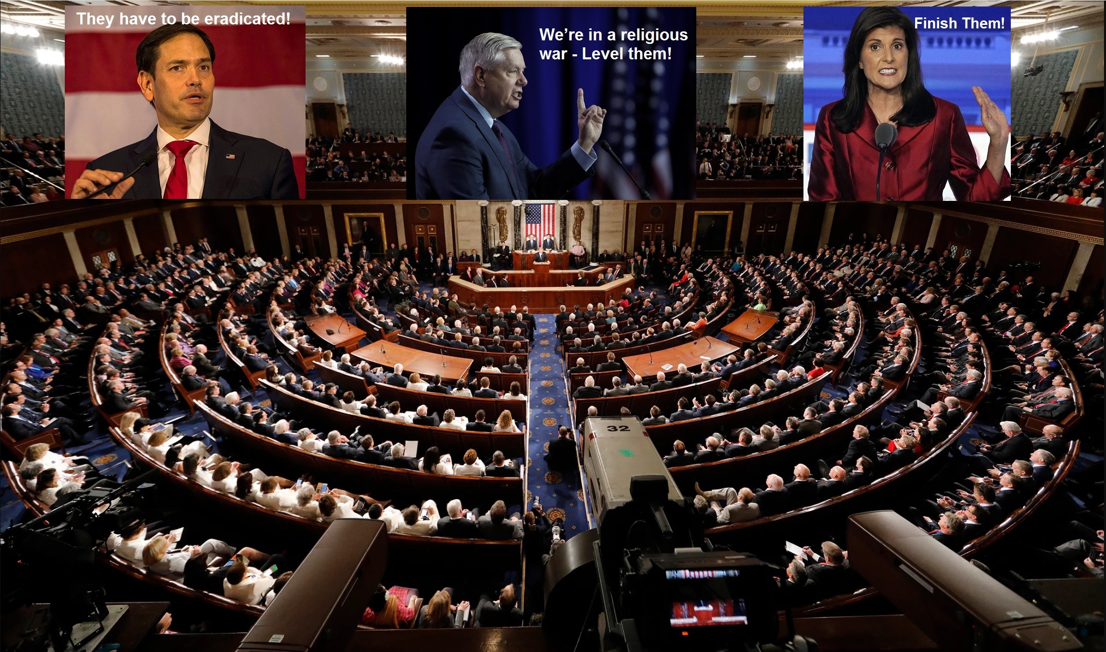 U.S. Congress Promotes Genocide Against Palestinians
