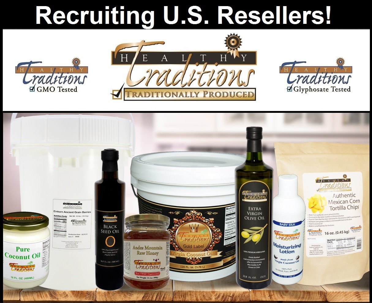 Healthy Traditions Recruiting Resellers 1