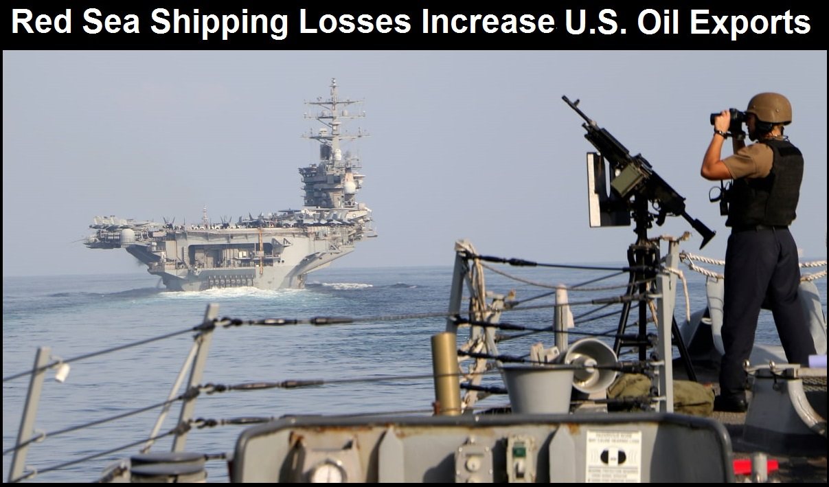 Red Sea War Increase U.S. Oil Exports 2