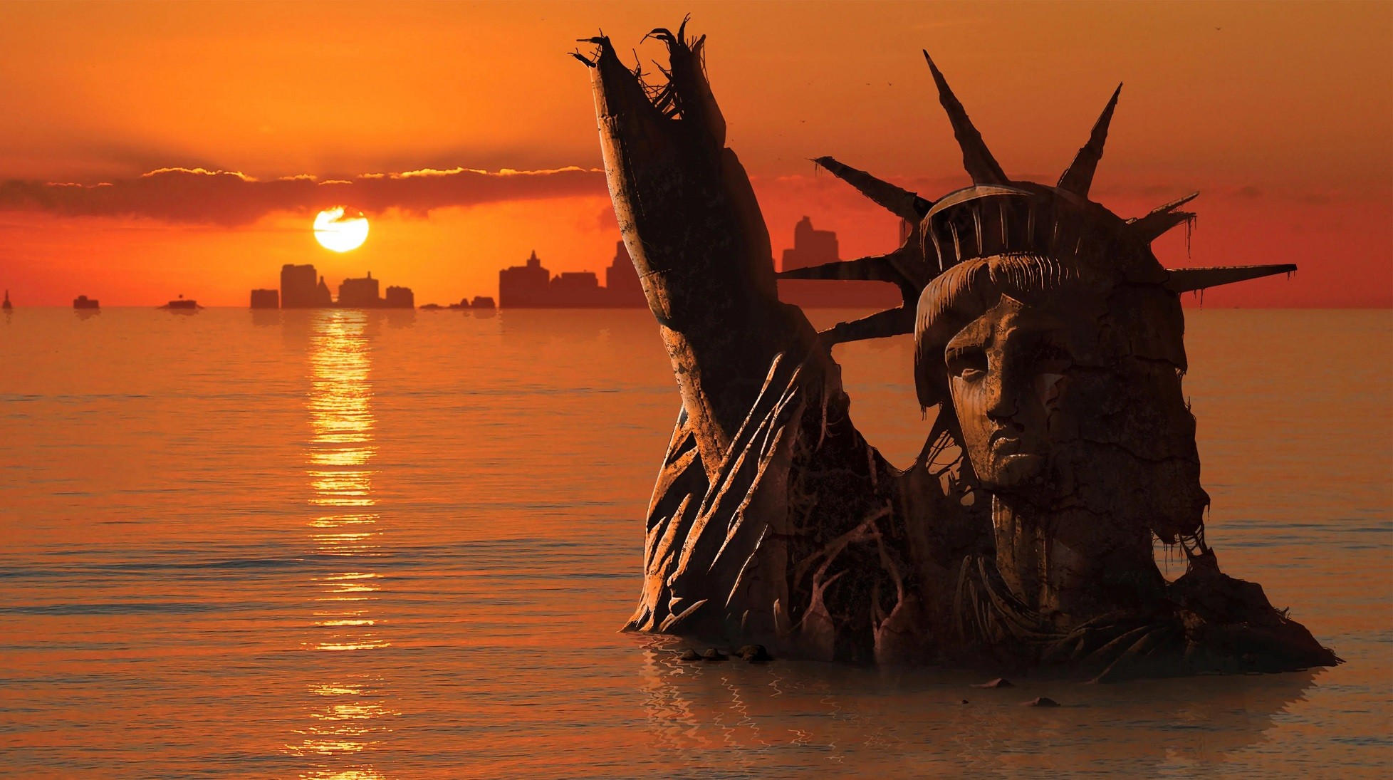statute of liberty destroyed 2
