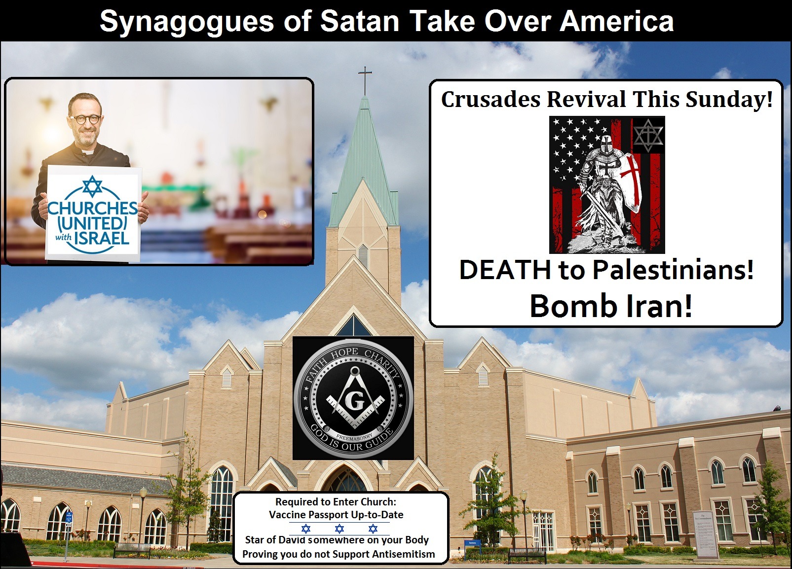 Synagogues Of Satan Take Over America