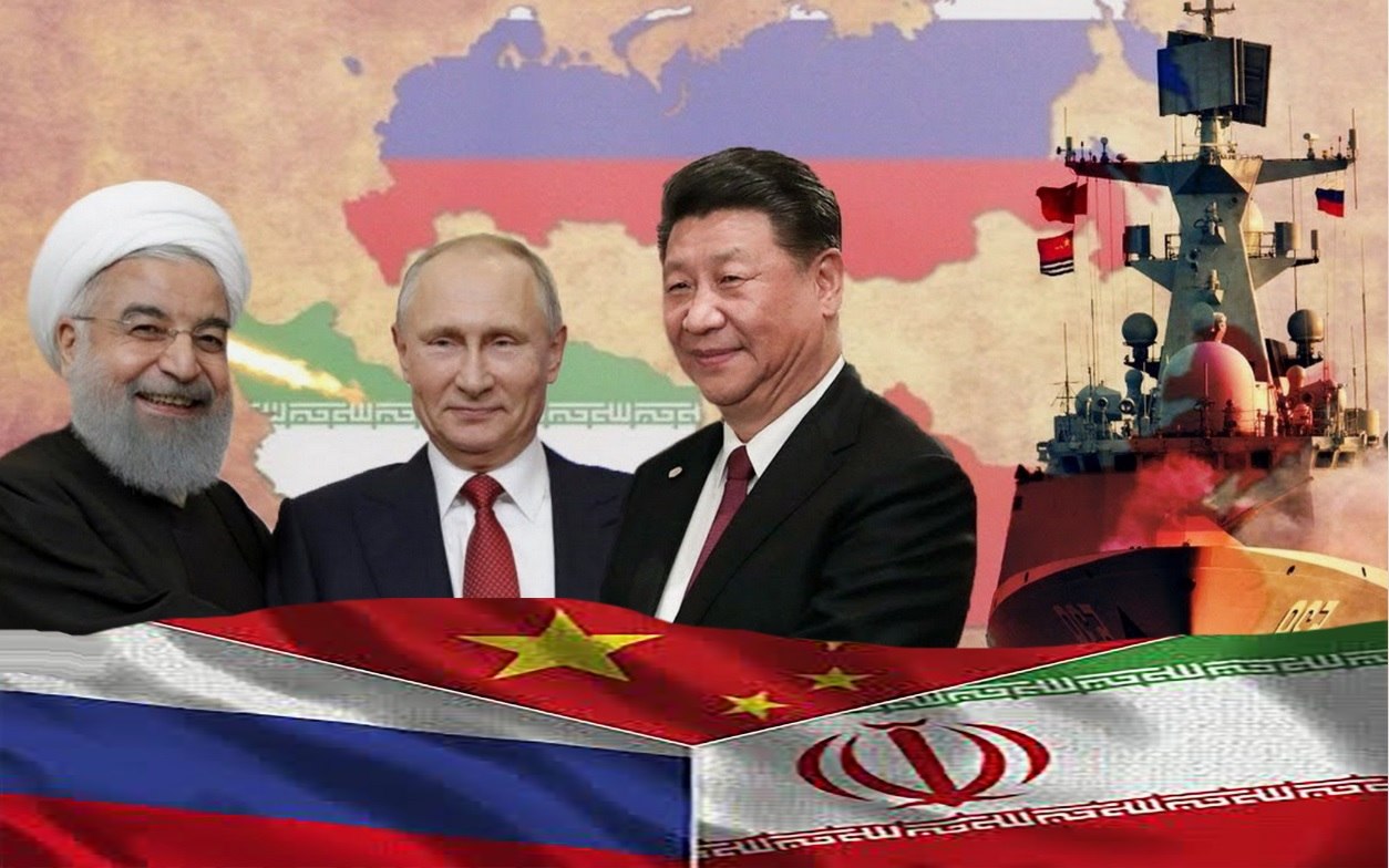 Leaders of Iran Russia China