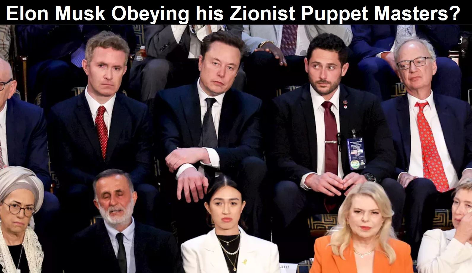 Elon Musk Zionist Puppet Masters