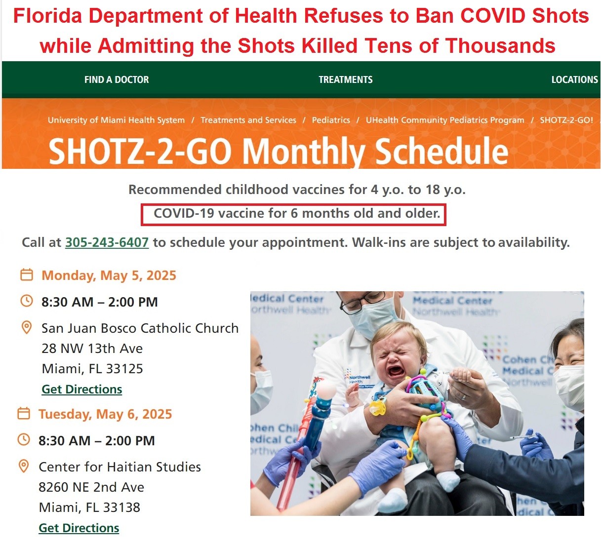Florida COVID vaccines