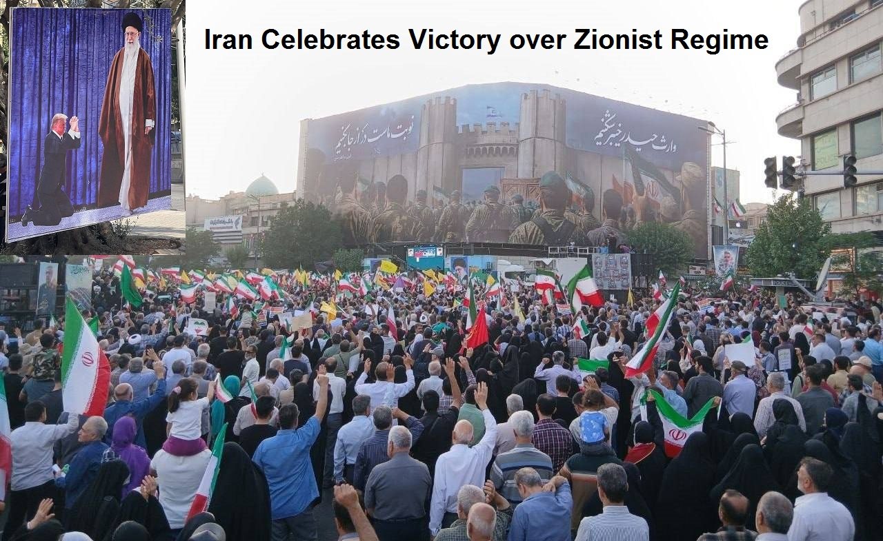 Iran celebrates victory over Zionist Regime