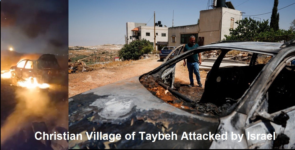 Taybeh Christian Village Attacked 2