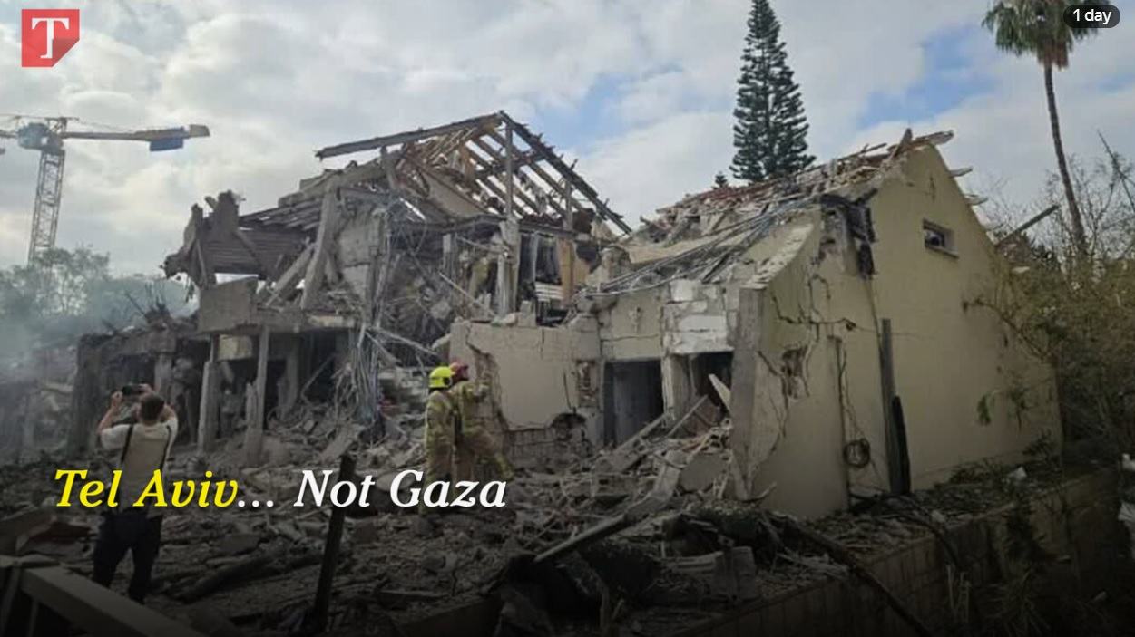 Tel Aviv NOT Gaza