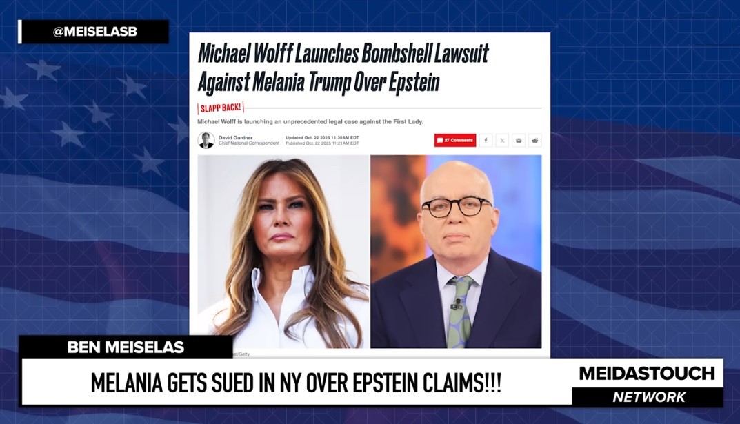Melania Trump sued over epstein files