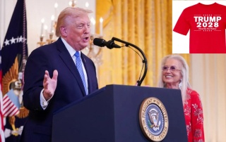 Trump Admits He is a Jew at White House Hanukkah Party as Zionist Billionaire Miriam Adelson and Attorney Alan Dershowitz Plan for Trump’s 3rd Term
